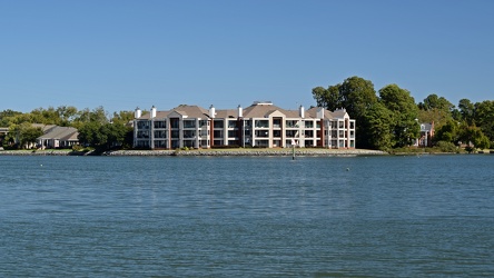 Apartment building on the Hampton River