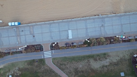 Overhead view of Virginia Beach boardwalk [01]