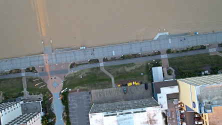 Overhead view of Virginia Beach boardwalk [02]