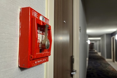 Simplex break-glass pull station at the DoubleTree in Virginia Beach [03]