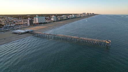 Aerial view of Virginia Beach Fishing Pier [02]