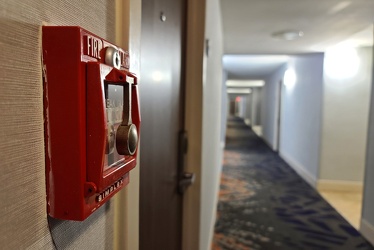 Simplex break-glass pull station at the DoubleTree in Virginia Beach [06]