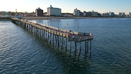 Aerial view of Virginia Beach Fishing Pier [01]