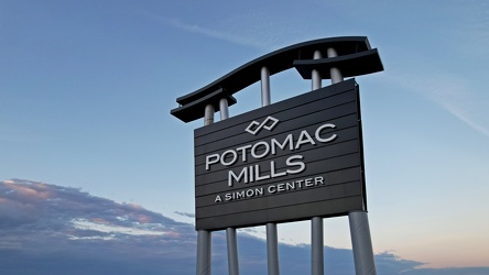 Potomac Mills road sign [03]