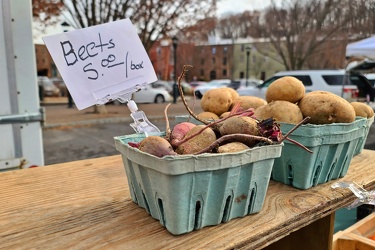 Beets at a farmers' market