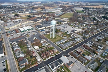 Water tower near downtown Hanover, Pennsylvania [01]