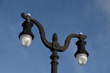 Lamppost on the Atlantic City boardwalk