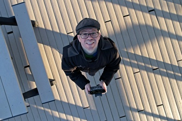 Drone selfie in Atlantic City