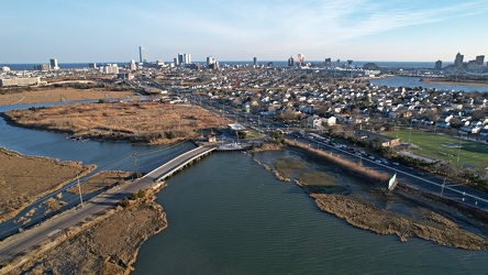 View of Atlantic City from the wind farm