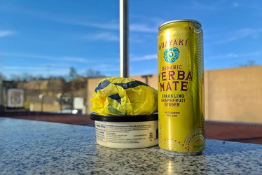 Abandoned breakfast at East Falls Church station [02]