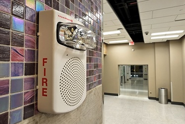 Simplex fire alarm speaker/strobe at D-Hall [01]