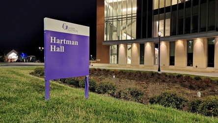 Sign for Hartman Hall [01]