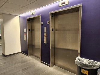 Elevators at Zane Showker Hall