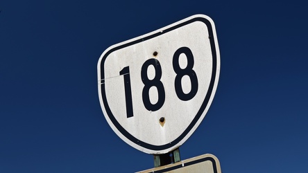 Sign for State Route 188 [01]