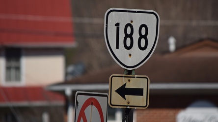 Sign for State Route 188 [05]