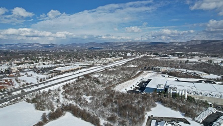 Interstate 64 corridor through Waynesboro, Virginia