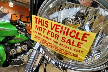 "This vehicle not for sale" [01]