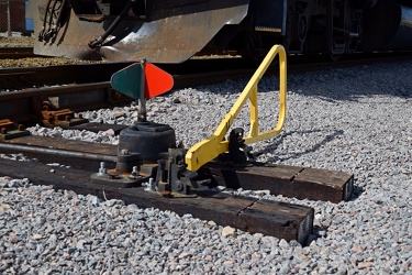 Manual track switch