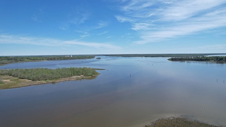 Confluence of the Appomattox River and the James River