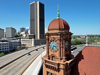 Clock tower on Richmond Main Street Station [01]