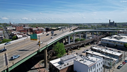 Interstate 95 through downtown Richmond [02]