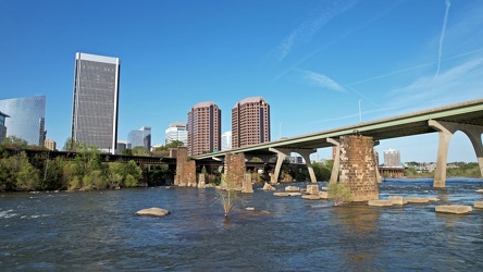 Richmond skyline from the James River [02]