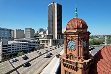 Clock tower on Richmond Main Street Station [02]