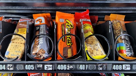 Candy machine at Ladysmith rest area