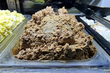 Chopped liver at Parkway Deli