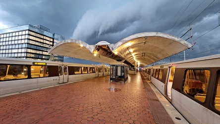 Storm at New Carrollton station [02]