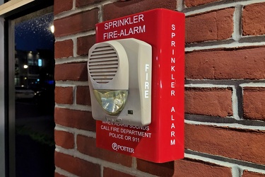 Potter sprinkler alarm