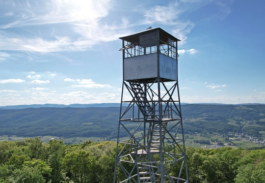 Sounding Knob Fire Tower, June 3, 2022