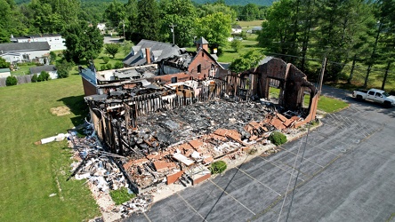 Sherando United Methodist Church, following a fire [01]