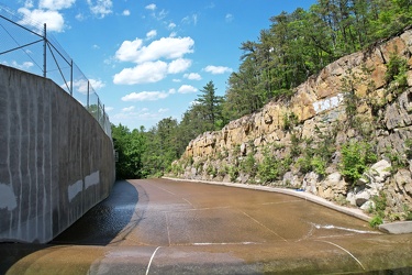 Spillway at Coles Run Reservoir