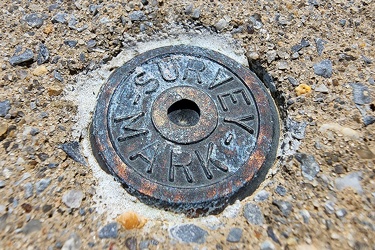 Survey point at Coles Run Reservoir [02]