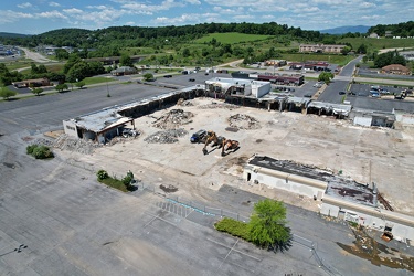 Staunton Mall demolition progress [11]