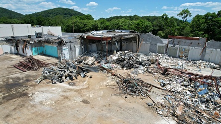 Staunton Mall demolition progress [53]