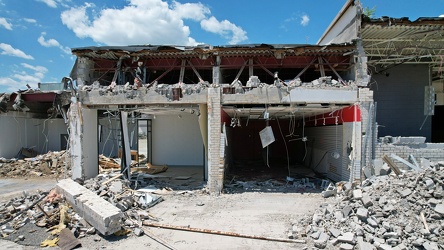 Staunton Mall demolition progress [54]