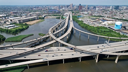 Interstate 395 interchange in Baltimore [01]