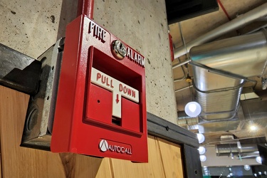 Autocall pull station at Whole Foods Market in Towson, Maryland [04]