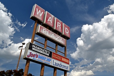 Sign for Ward Plaza [07]