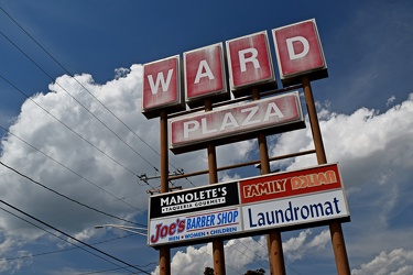 Sign for Ward Plaza [03]