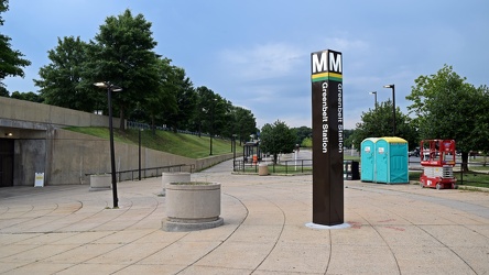 Greenbelt station entrance pylon [06]