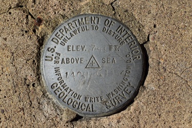 USGS benchmark at Etters Roxbury Store [03]