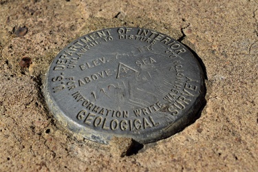 USGS benchmark at Etters Roxbury Store [04]