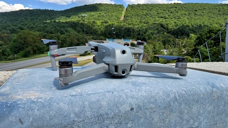 DJI Air 2S prior to a flight in Pennsylvania