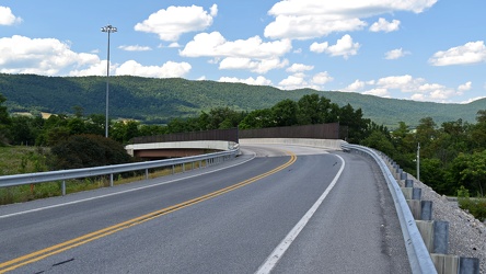 Pennsylvania Route 641 at the turnpike