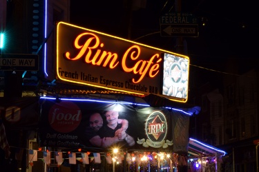 Sign for RIM Cafe