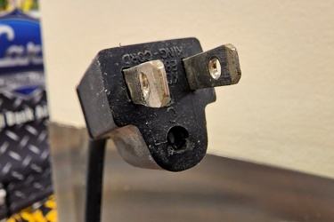 Plug missing its ground prong