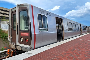 WMATA railcar 6181 at Vienna